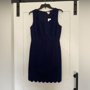 JCREW. Size 6. Navy Blue dress